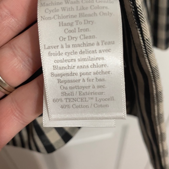 EVERLANE … The '80s Blazar / Size 00/ Excellent Condition/ Brown- Black - Picture 4 of 6